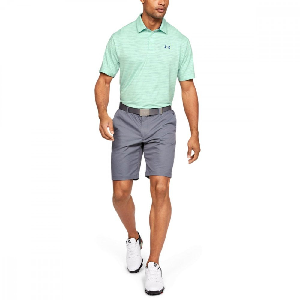 Under Armour Playoff Polo 2 Laser, Aqua Foam, Petrol Blue, Petrol Blue Under Armour