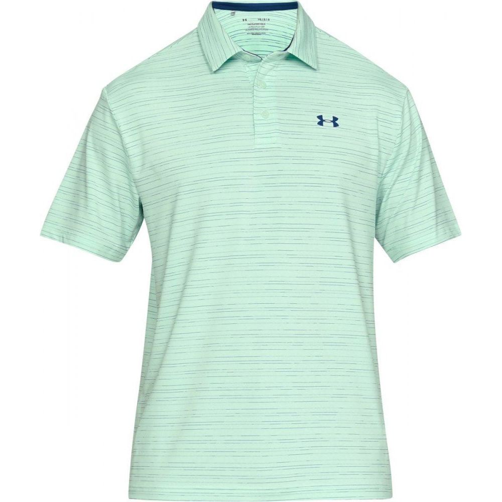 Under Armour Playoff Polo 2 Laser, Aqua Foam, Petrol Blue, Petrol Blue Under Armour