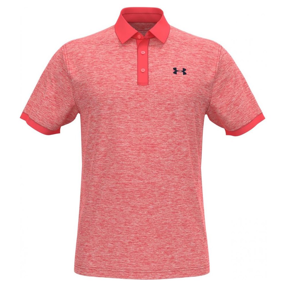 Under Armour Playoff Polo 2.0 Heather, Red, Academy, pro muže