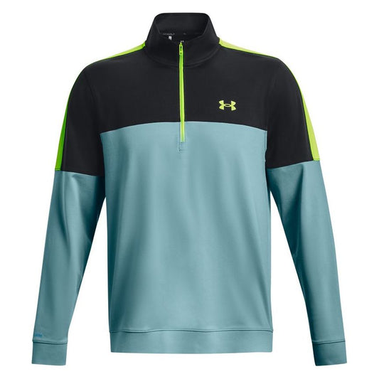 Under Armour Storm Midlayer HZ, Still Water, Black