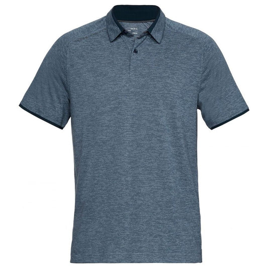 Under Armour Tour Tips Polo, Academy, Pitch Gray