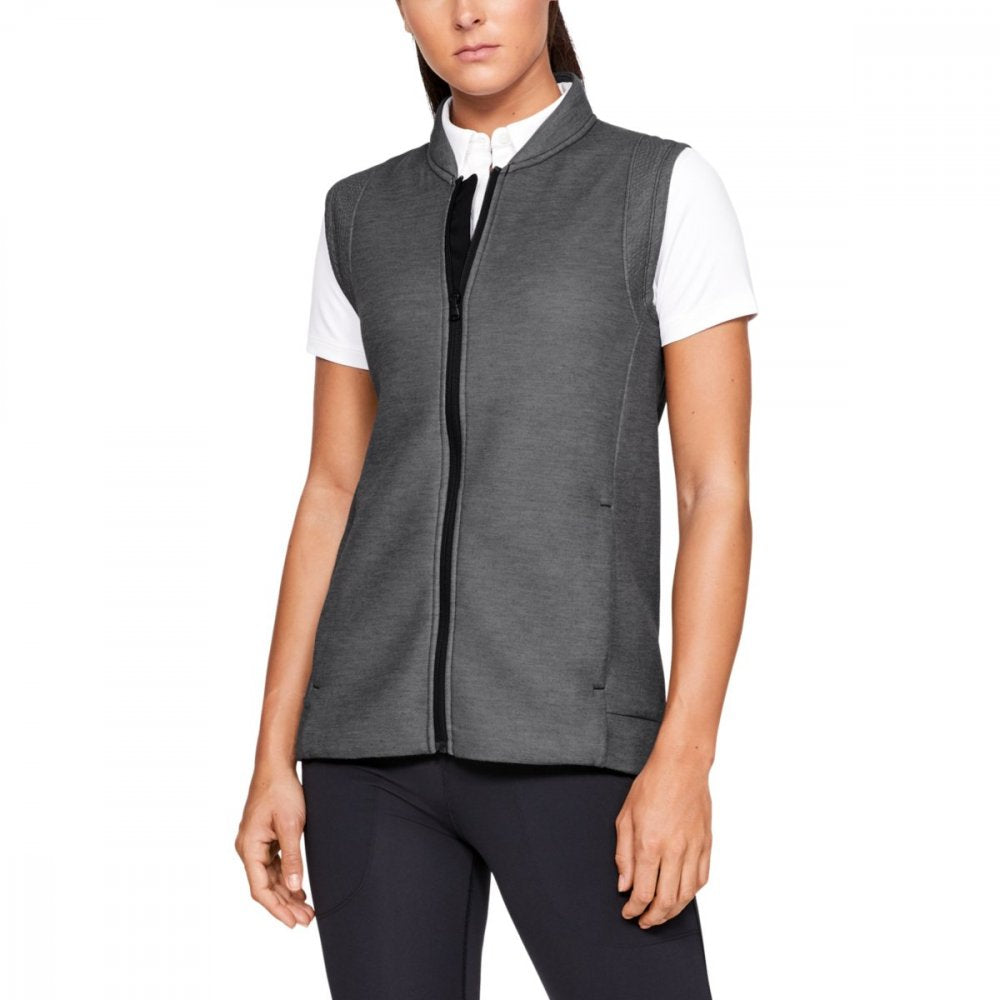Under Armour Versa Vest, Black, Full Heather