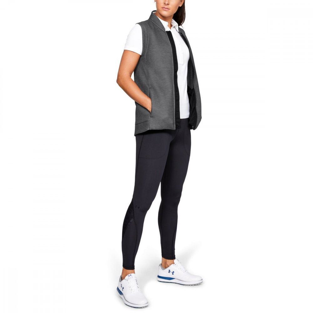 Under Armour Versa Vest, Black, Full Heather