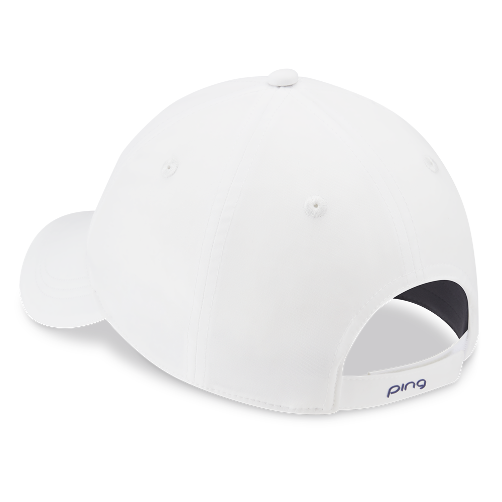 Ping Tour Ladies Vented Delta, weiße Damen-Golfkappe