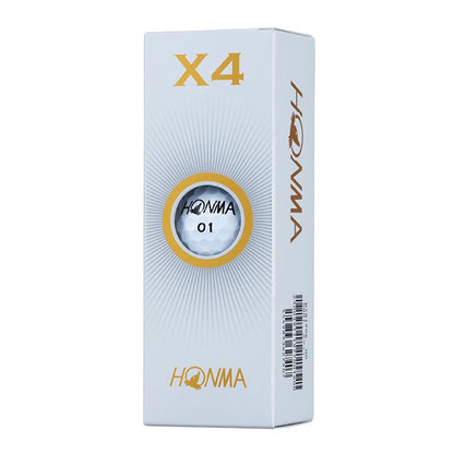 Honma X4, bílé golfové míčky