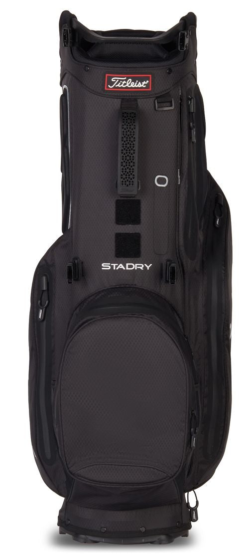Titleist Hybrid 14 StaDry, Black, nepromokavý golfový bag na nošení