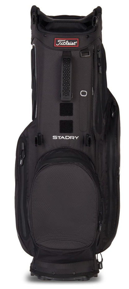 Titleist Hybrid 14 StaDry, Black, nepromokavý golfový bag na nošení