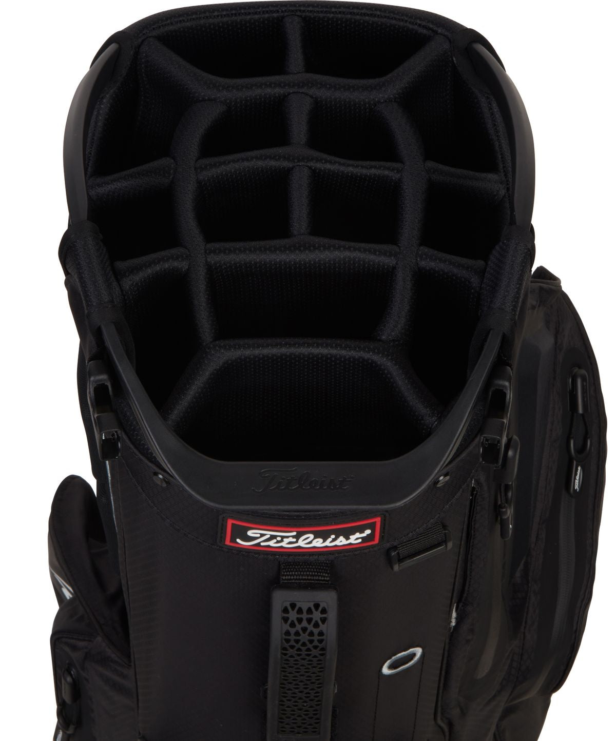Titleist Hybrid 14 StaDry, Black, nepromokavý golfový bag na nošení