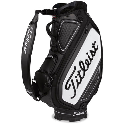 Titleist Tour Staff Bag, Black, White, golfový bag