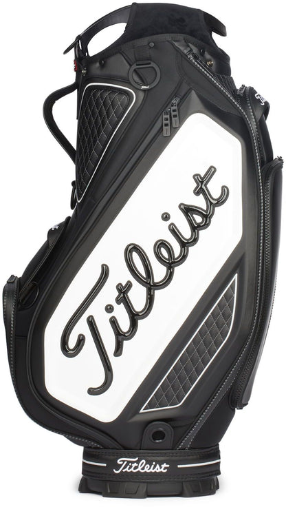 Titleist Tour Staff Bag, Black, White, golfový bag