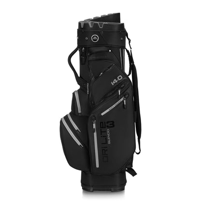 BigMax Dri Lite Silencio 3, Black, tichý golfový bag na vozík