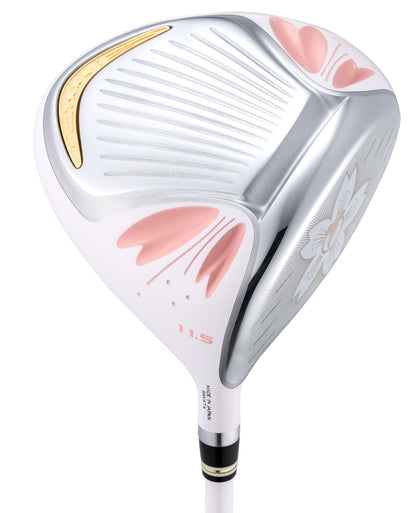 Honma Sakura Dance II White, luxury women's golf set