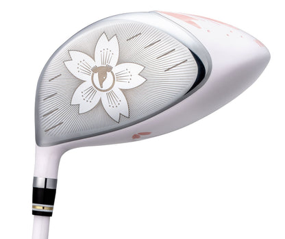 Honma Sakura Dance II White, luxury women's golf set