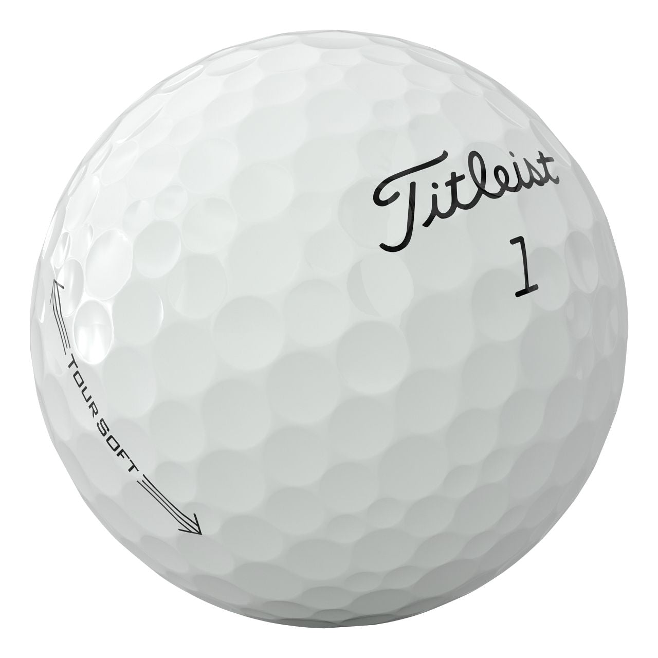 Titleist Tour Soft 2026, bílé golfové míčky