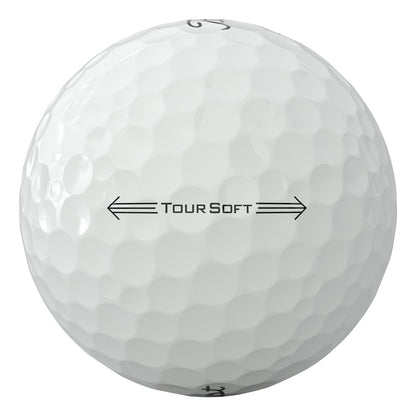 Titleist Tour Soft 2026, bílé golfové míčky