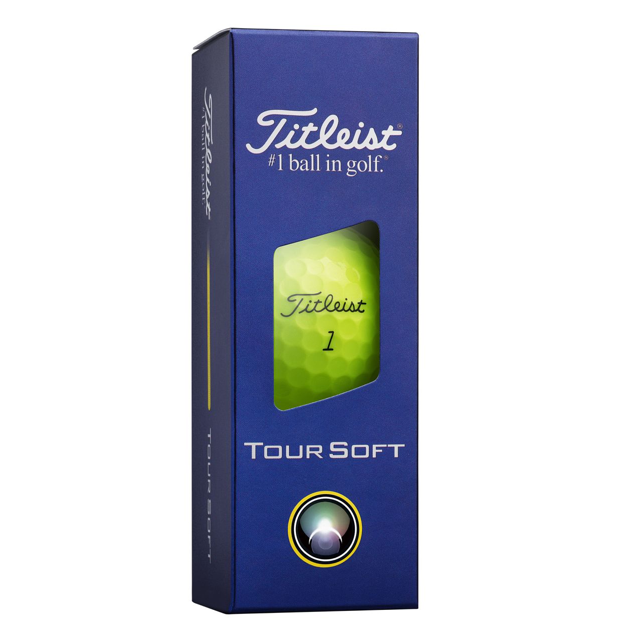 Titleist Tour Soft 2026, gelbe Golfbälle