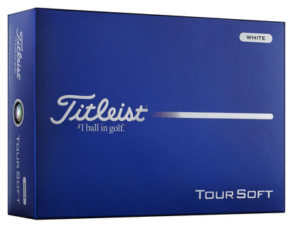 Titleist Tour Soft 2026, bílé golfové míčky