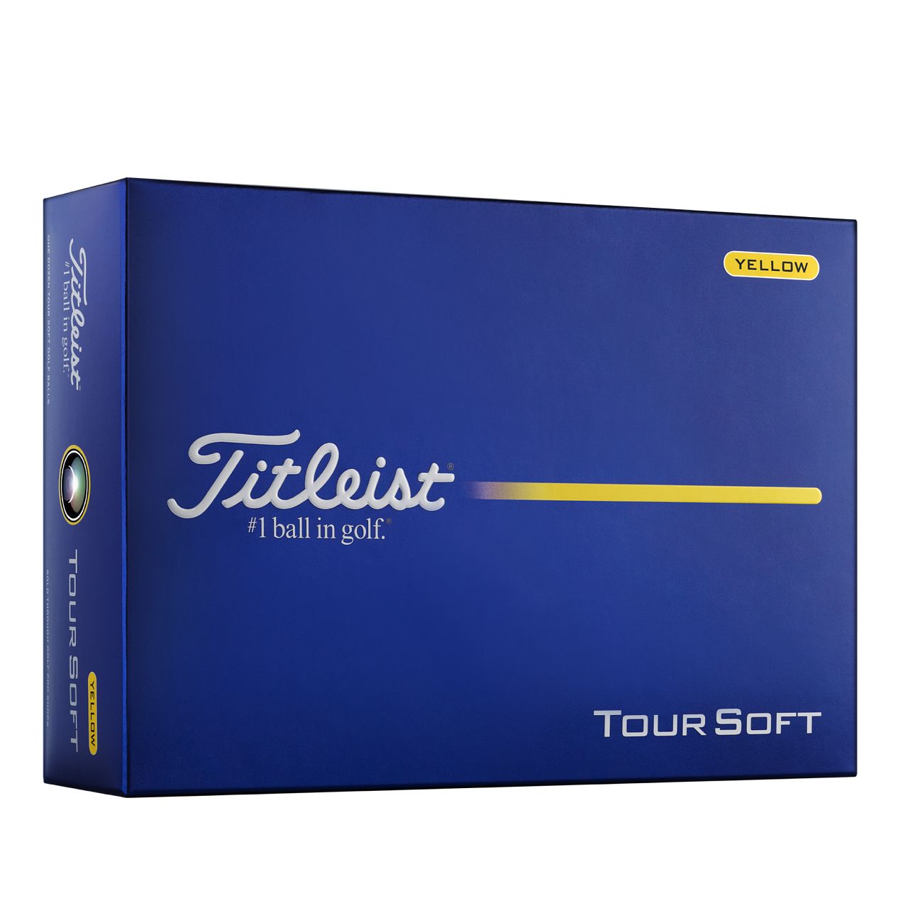 Titleist Tour Soft 2026, gelbe Golfbälle