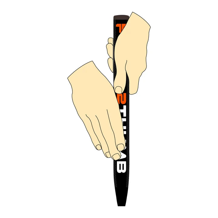 2Thumb Snug SQ 27, černý grip na patr