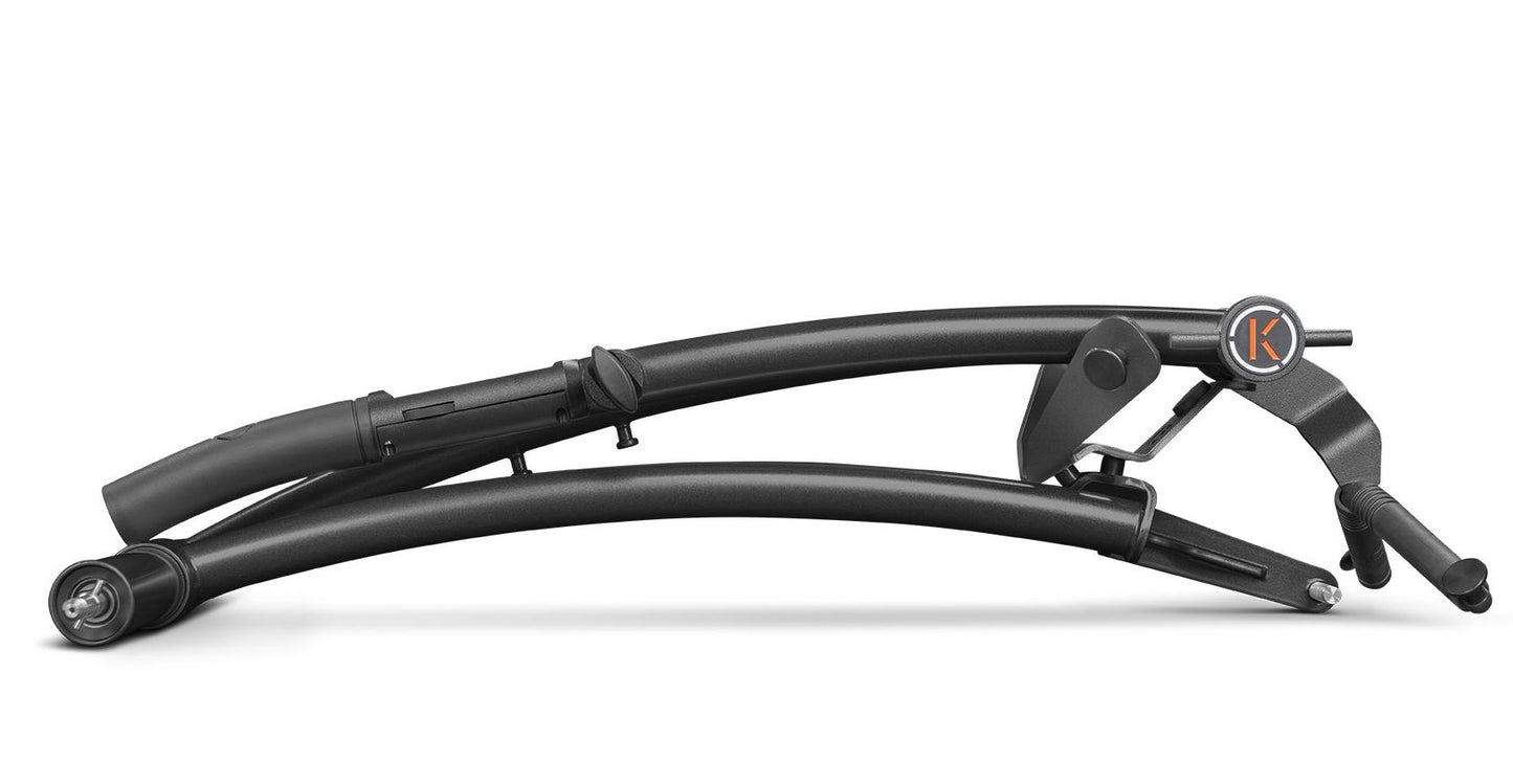 Kiffe K1, Matná černá + T-Handle, elektrický golfový vozík