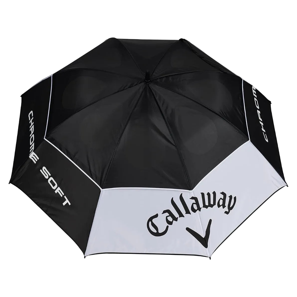 Callaway UM CG Tour Authentic, golfový deštník, barva černá bílá,