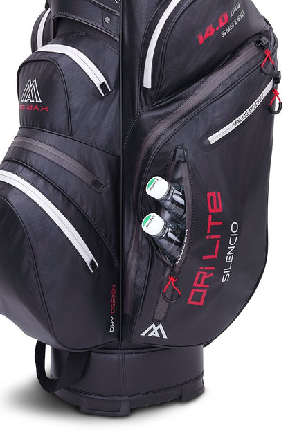 BigMax Dri Lite Silencio 2, Black, golfový bag na vozík