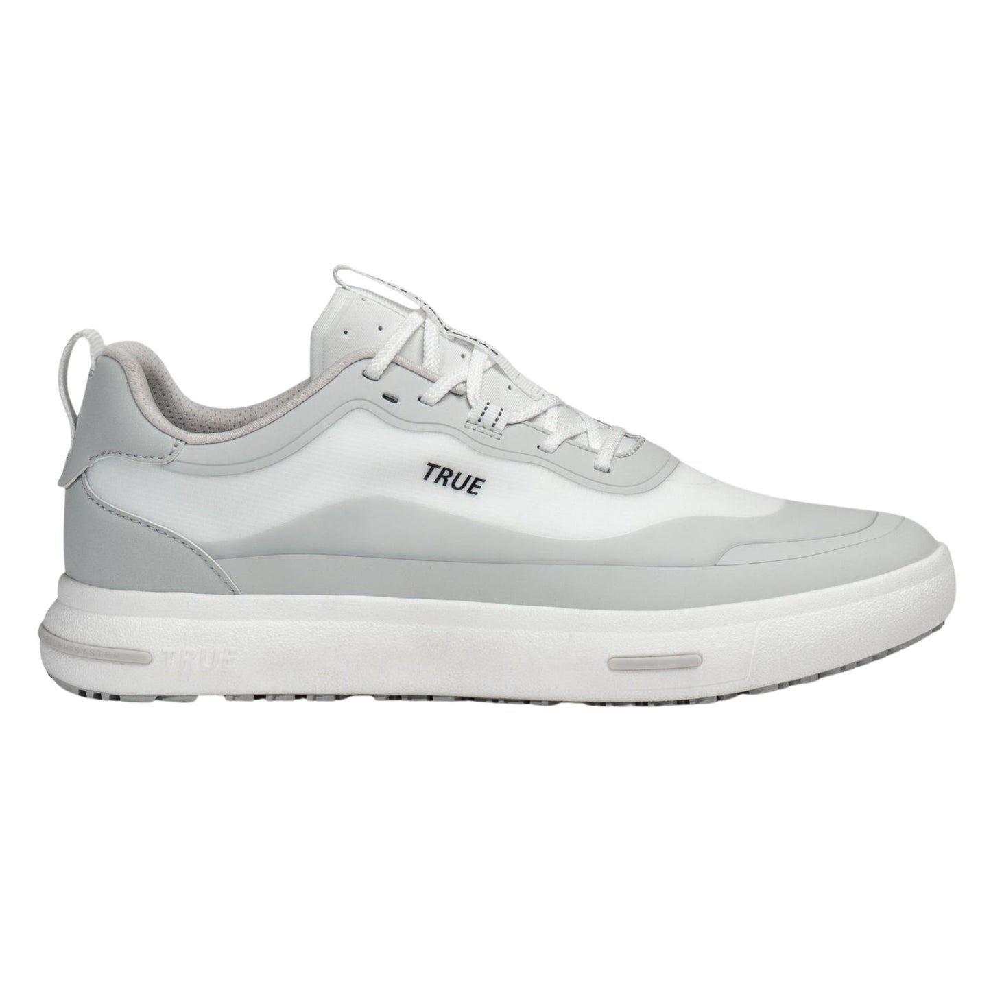 True AntiGravity, Cloud White, white men's spikeless golf shoes