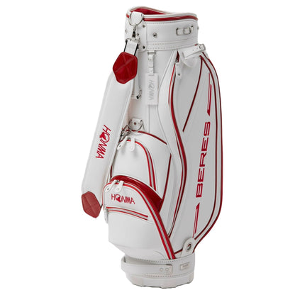 Honma Beres 09, White, Maroon, luxusní golfový bag na vozík