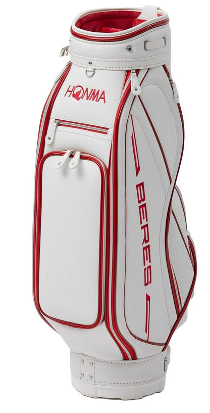 Honma Beres 09, White, Maroon, luxusní golfový bag na vozík