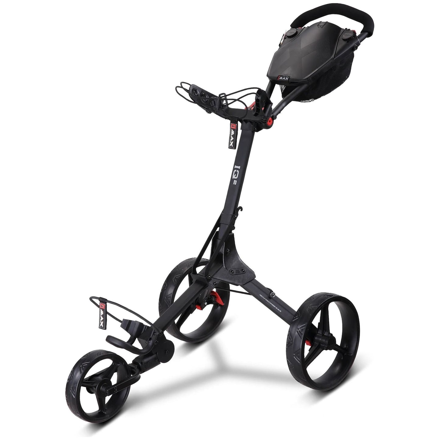 BigMax IQ2, Phantom Black, ruční golfový vozík