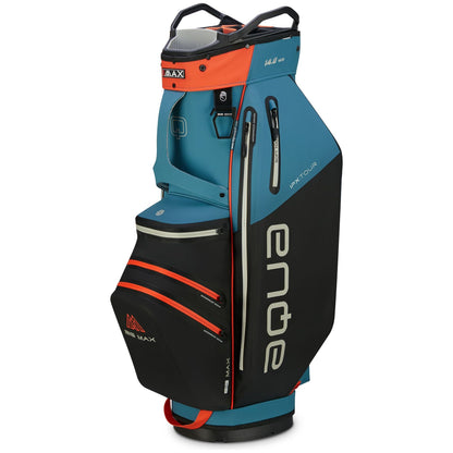 BigMax Aqua IPX Tour, Blue, Black, Orange, golfový bag na vozík