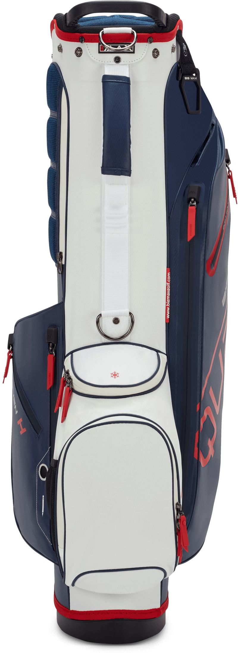 BigMax Aqua Seven H, Navy, Red, White, nepromokavý bag na nošení