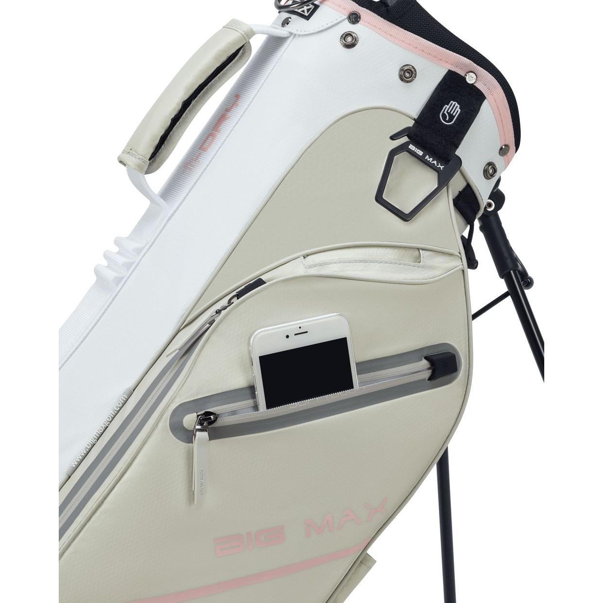 BigMax Aqua Seven H, White Off, White Pink, nepromokavý bag na nošení