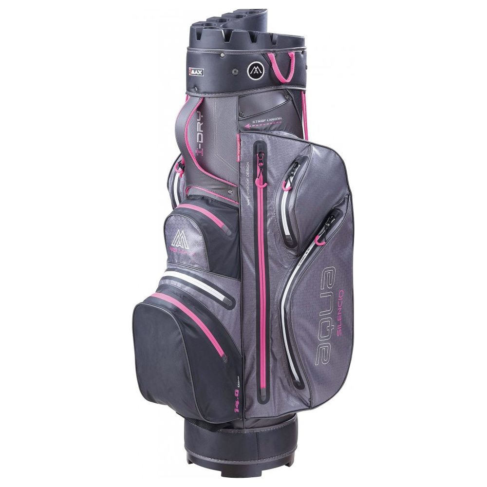 BigMax Aqua Silencio 3 Organizer, Charcoal, Black, Fuchsia