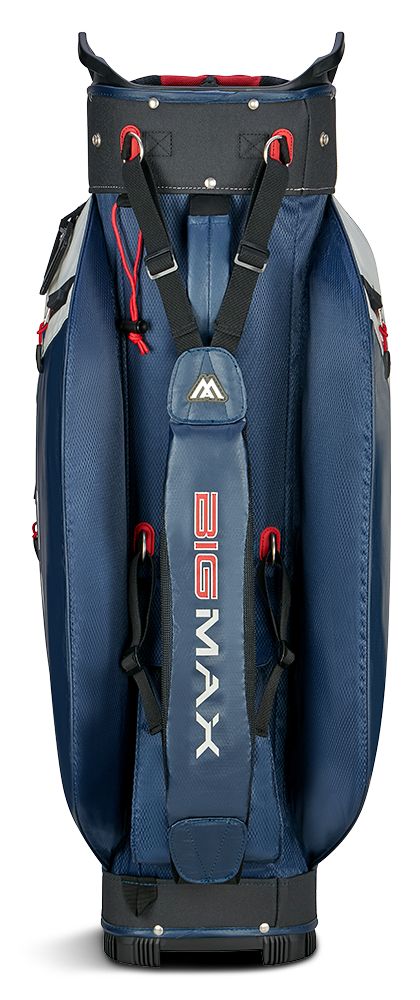 BigMax Aqua Tour 4, White, Navy, Red, golfový bag na vozík