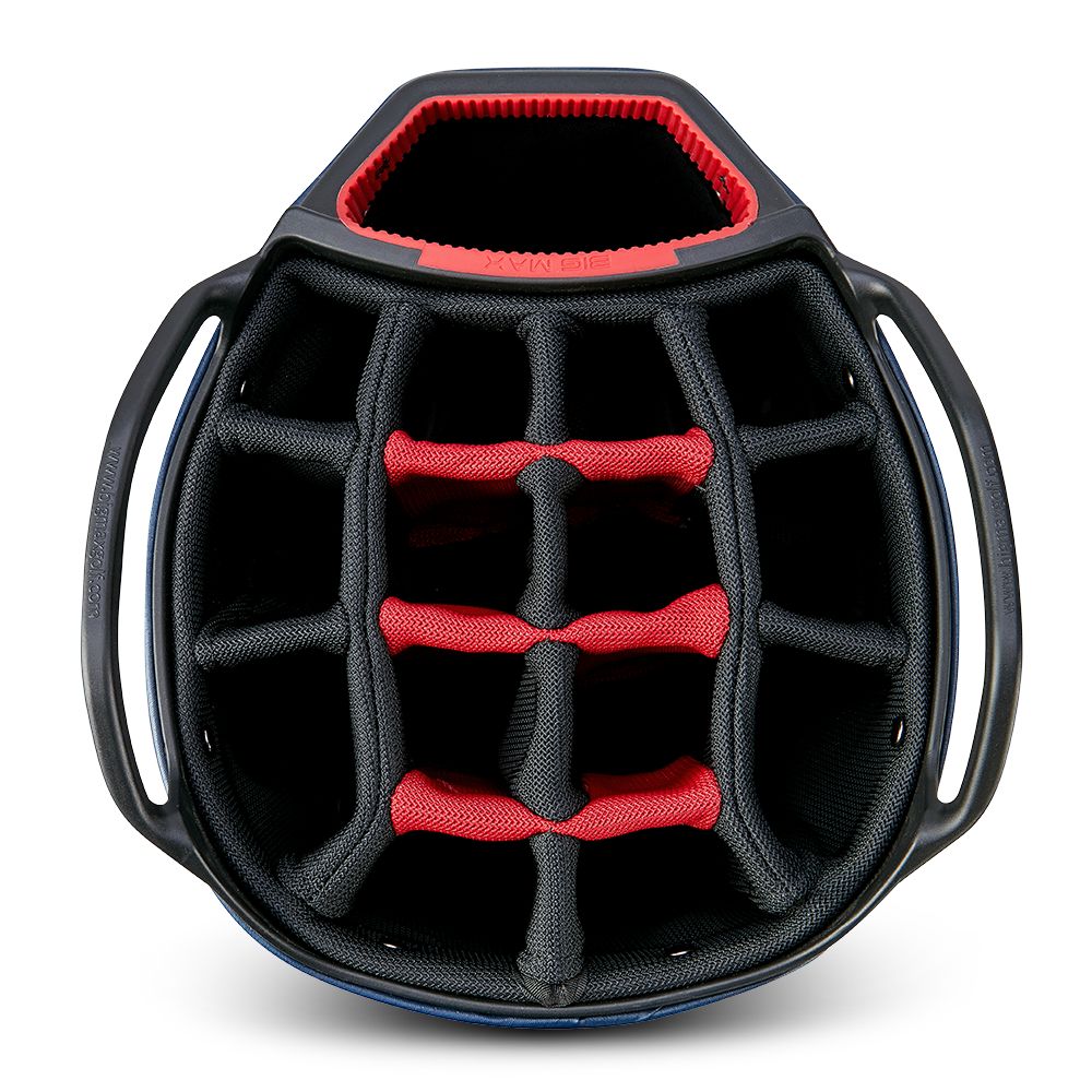 BigMax Aqua Tour 4, White, Navy, Red, golfový bag na vozík