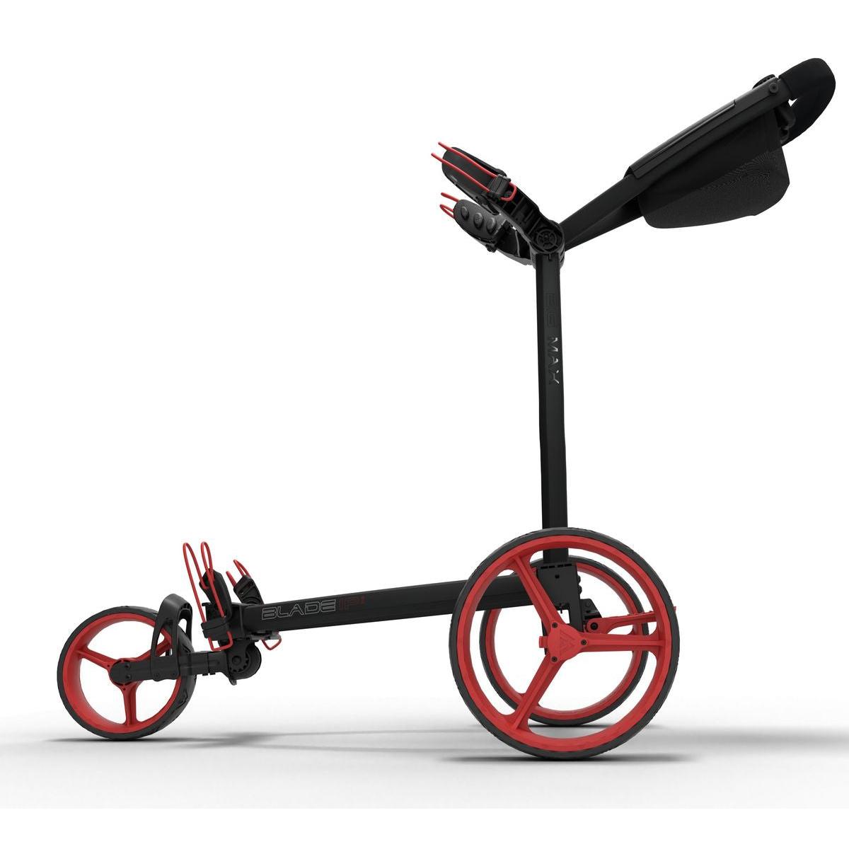BigMax Blade IP2, Black, Red, ruční golfový vozík