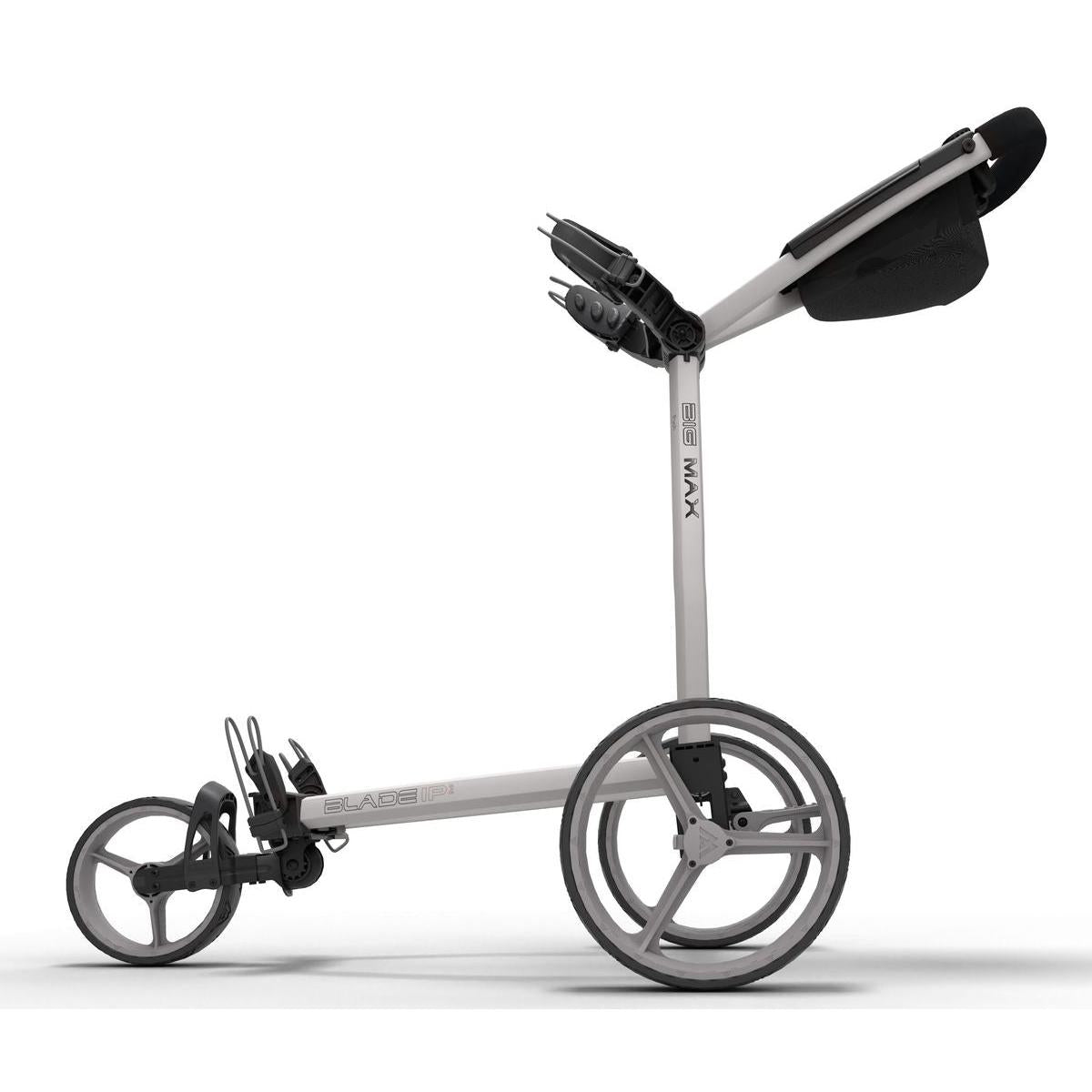 BigMax Blade IP2, Grey, Charcoal, manuální golfový vozík