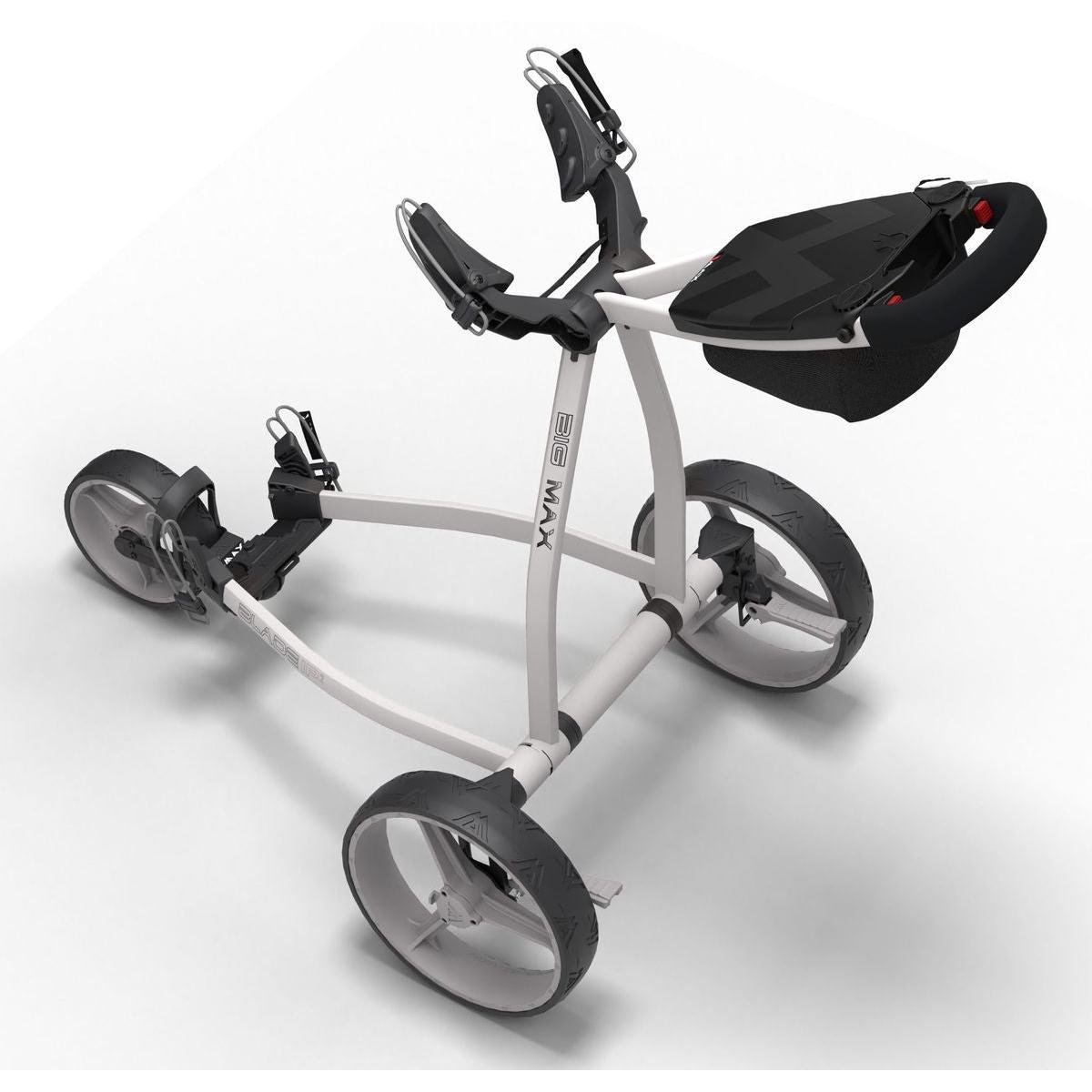 BigMax Blade IP2, Grey, Charcoal, manuální golfový vozík