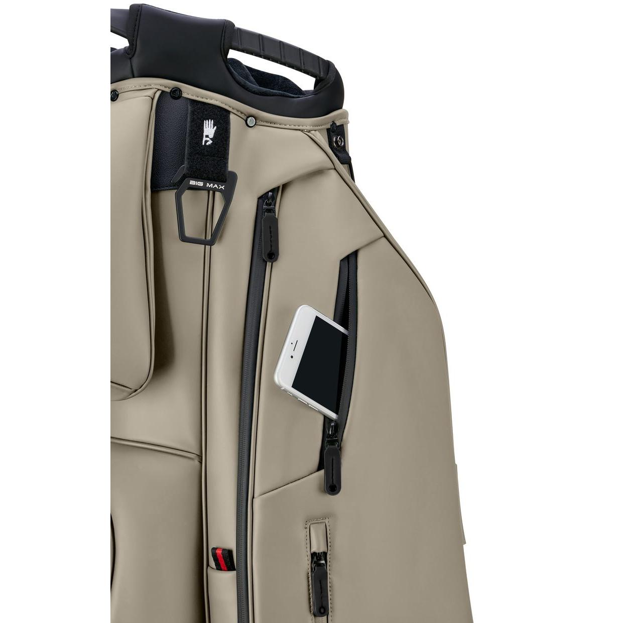 BigMax Dri Lite Prime, Taupe, golfový bag na vozík