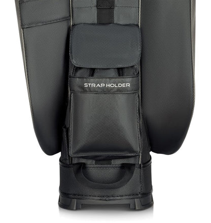 BigMax Dri Lite Silencio 3, Charcoal, Black, Fuchsia, tichý golfový bag na vozík