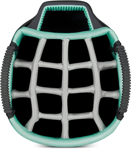 BigMax Dri Lite Sport 3, Grey, White, Mint, golfový bag na vozík