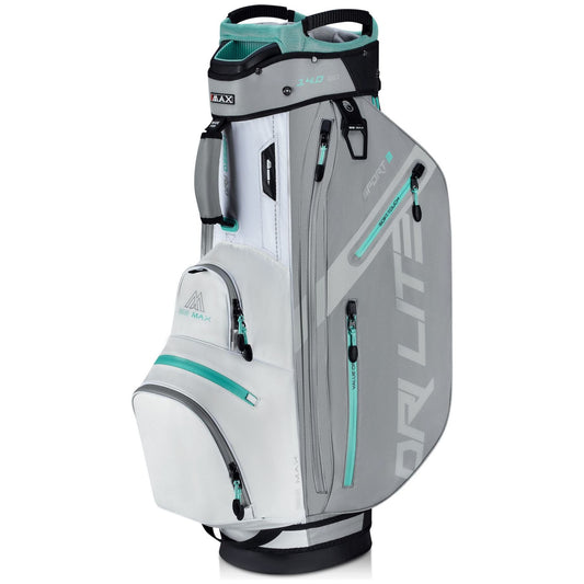 BigMax Dri Lite Sport 3, Grey, White, Mint, golfový bag na vozík