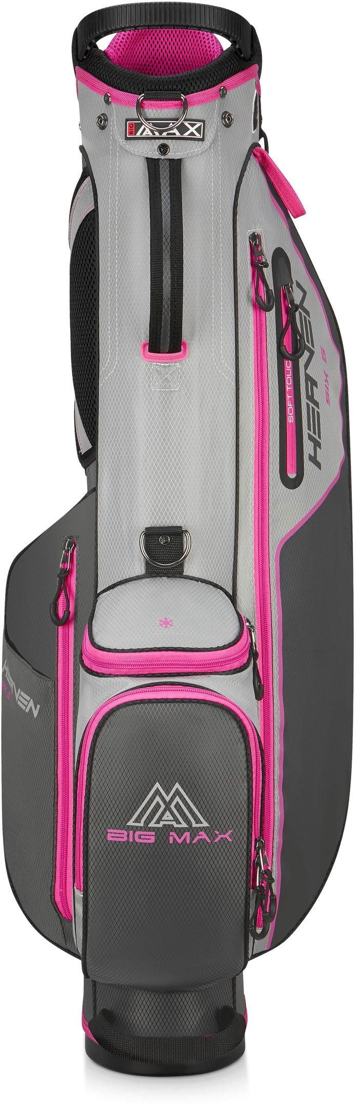 BigMax Heaven Six G, Charcoal, Silver, Fuchsia