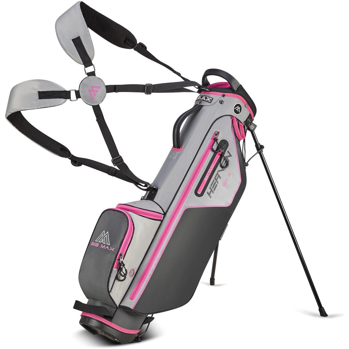BigMax Heaven Six G, Charcoal, Silver, Fuchsia