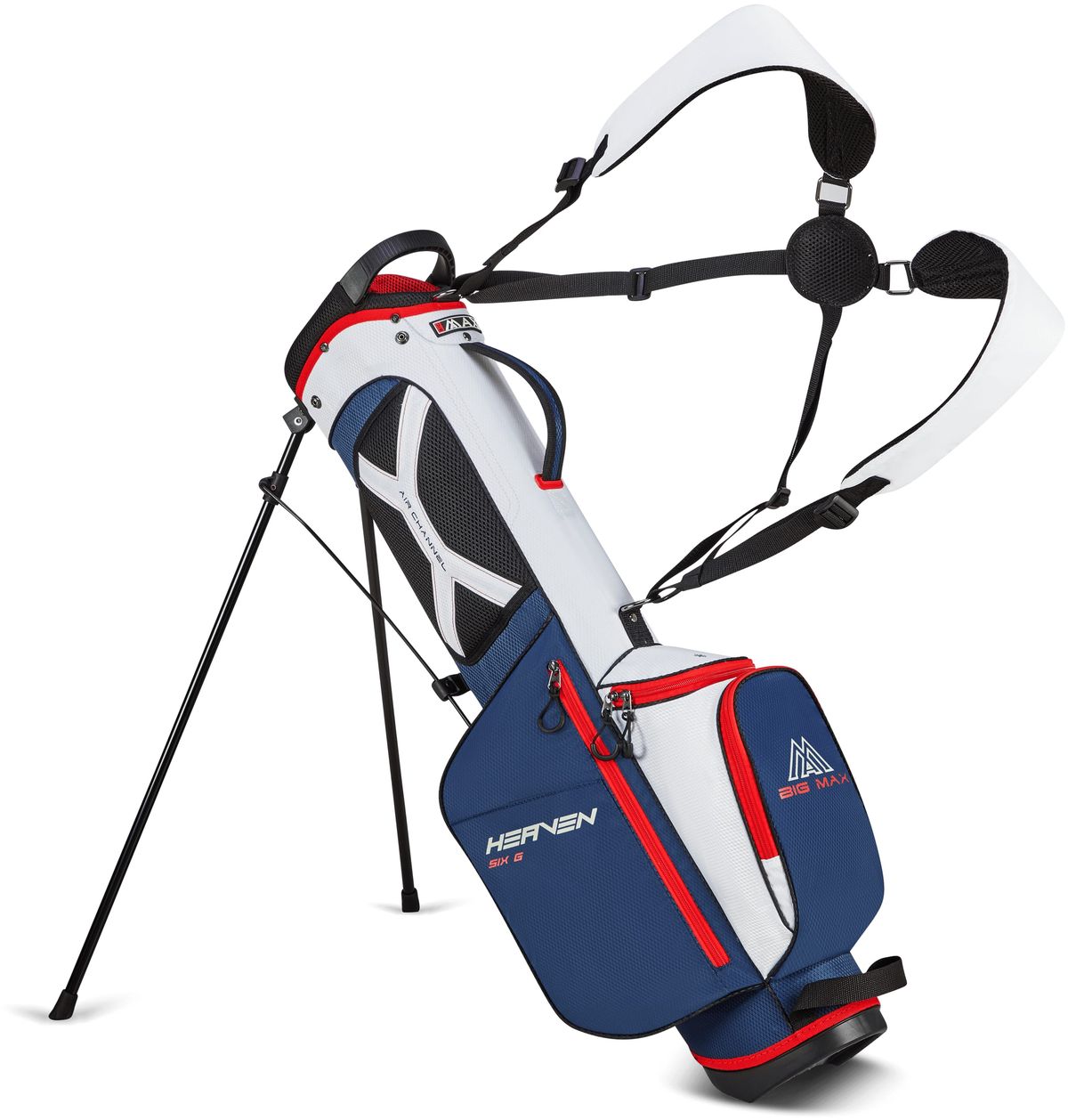 BigMax Heaven Six G, White, Navy, Red