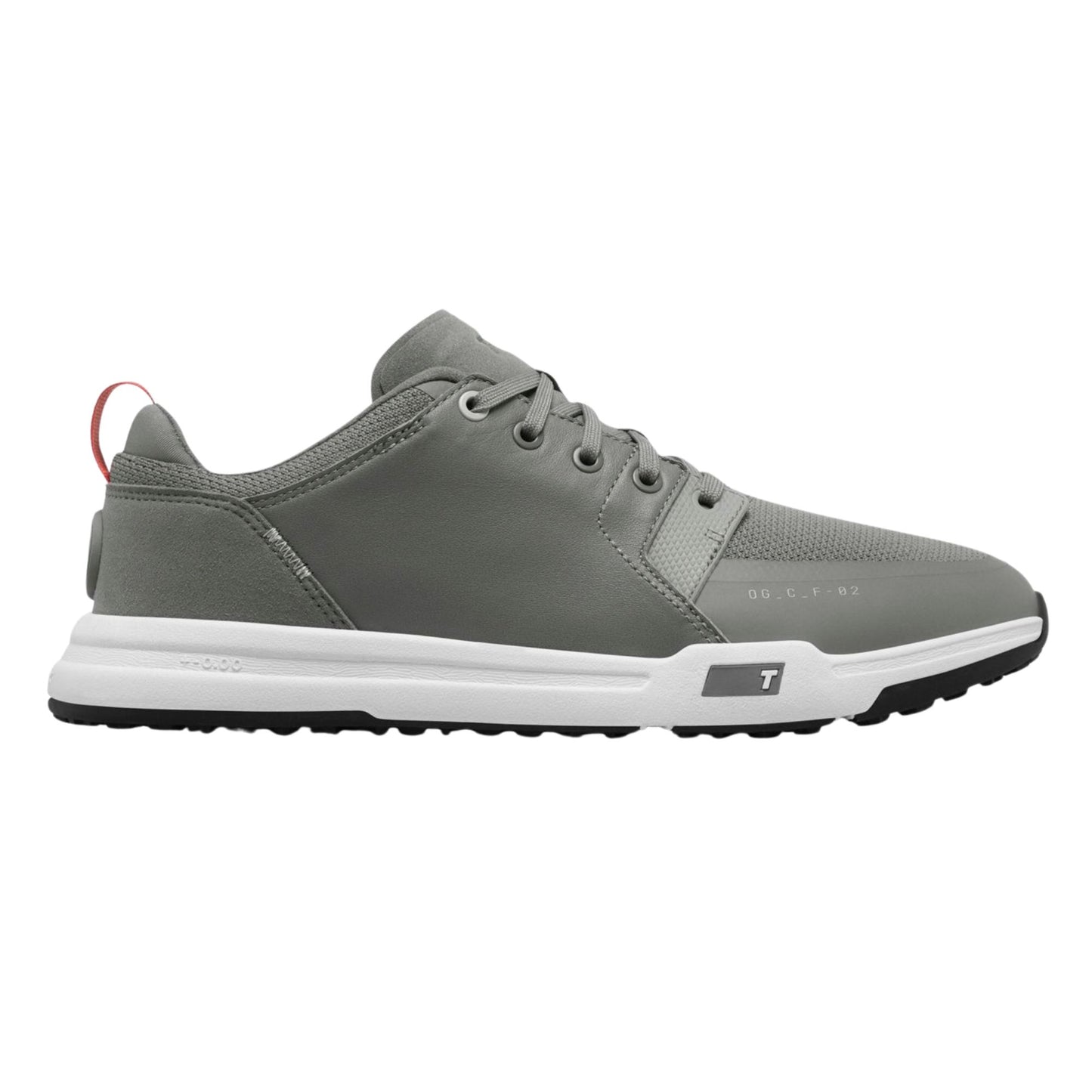 True OG Cush, Grey, šedé barefoot pánské golfové boty, bez spikové