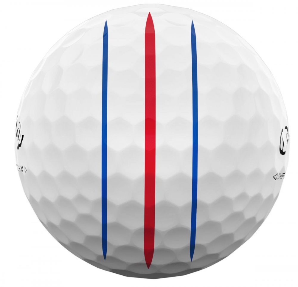 Callaway Chrome Tour X 24, Triple Track, bílé golfové míčky