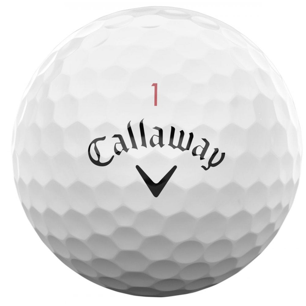 Callaway Chrome Tour X 24, bílé golfové míčky
