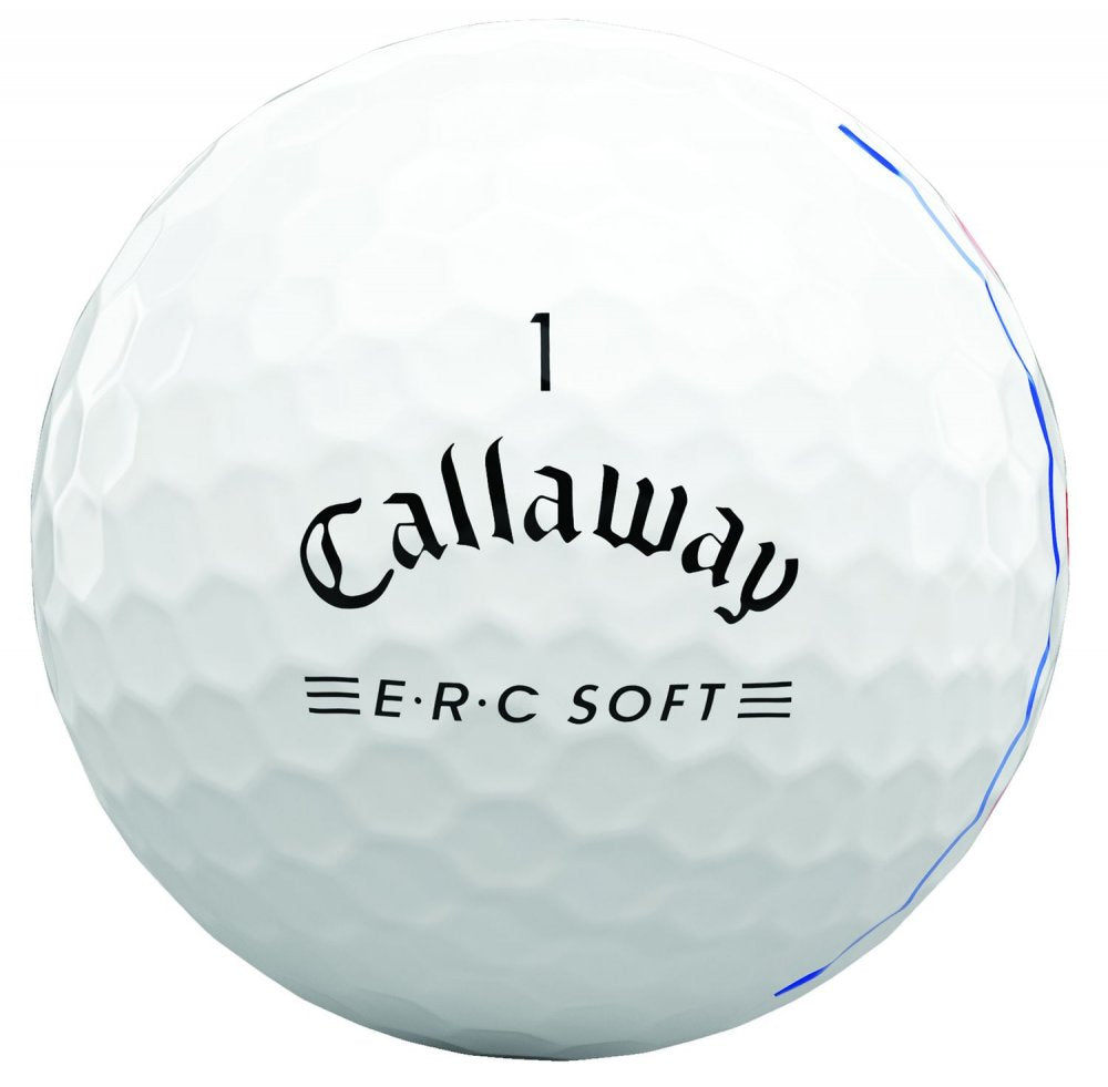 Callaway ERC Soft Triple Track 21, bílé golfové míčky